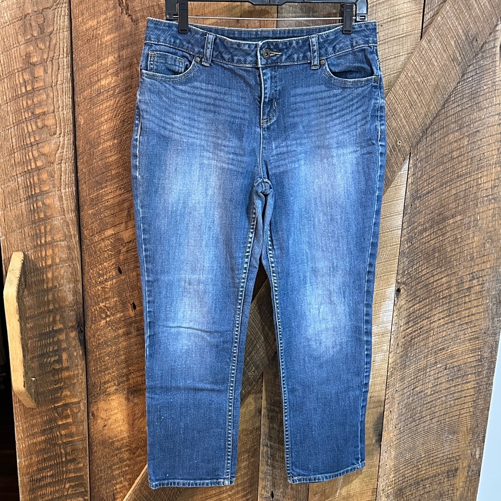 Simply Vera Vera Wang Cropped Jeans Size 10 ~D4